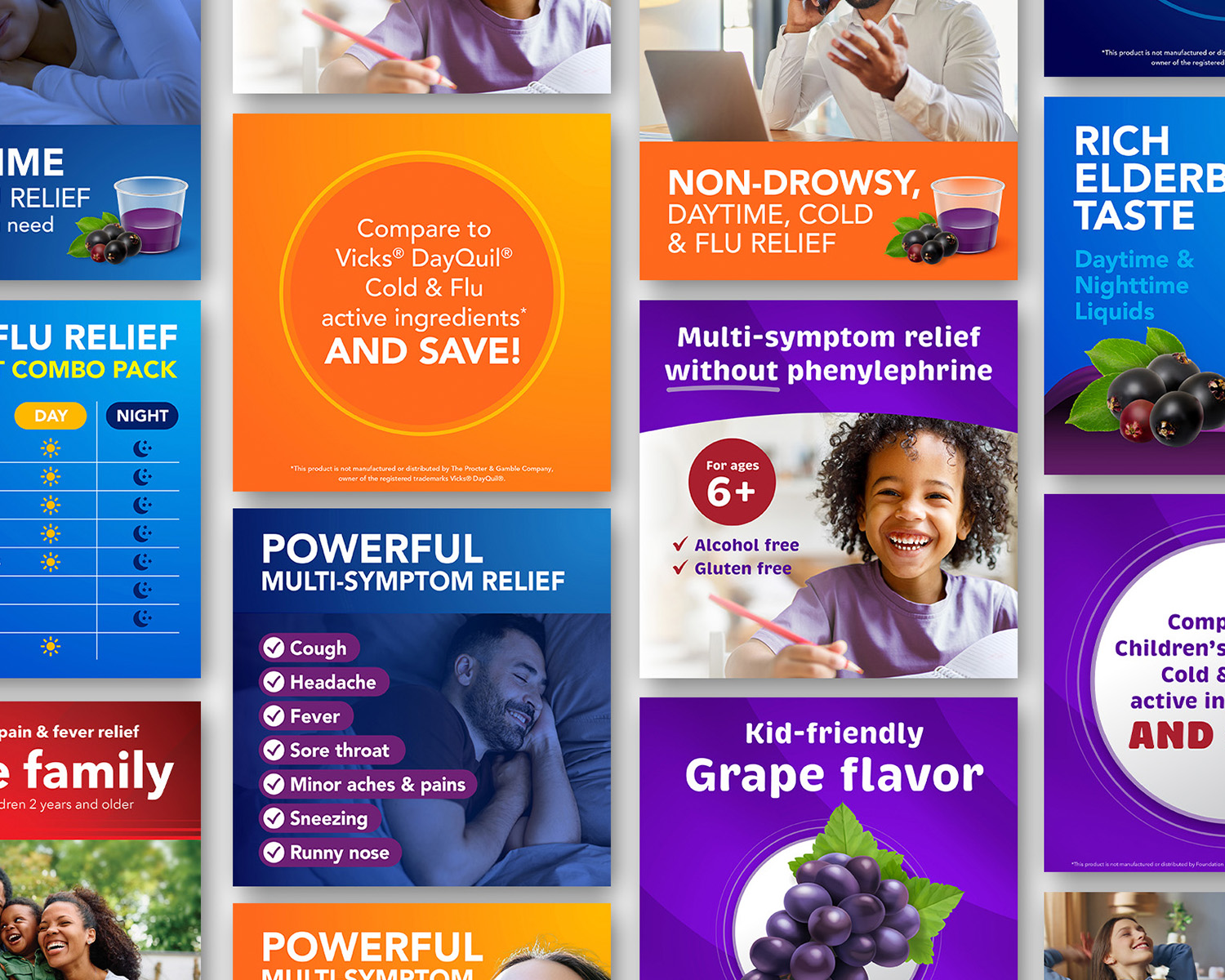 variety of designed images